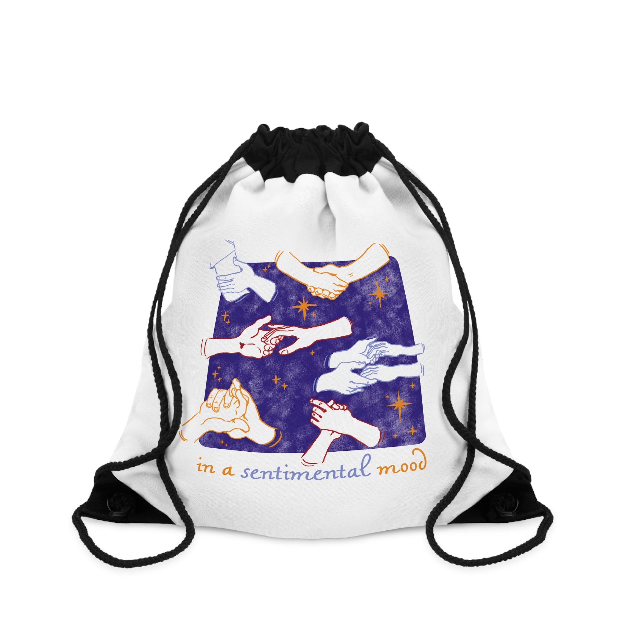 Sentimental Mood Shoe Bag - White