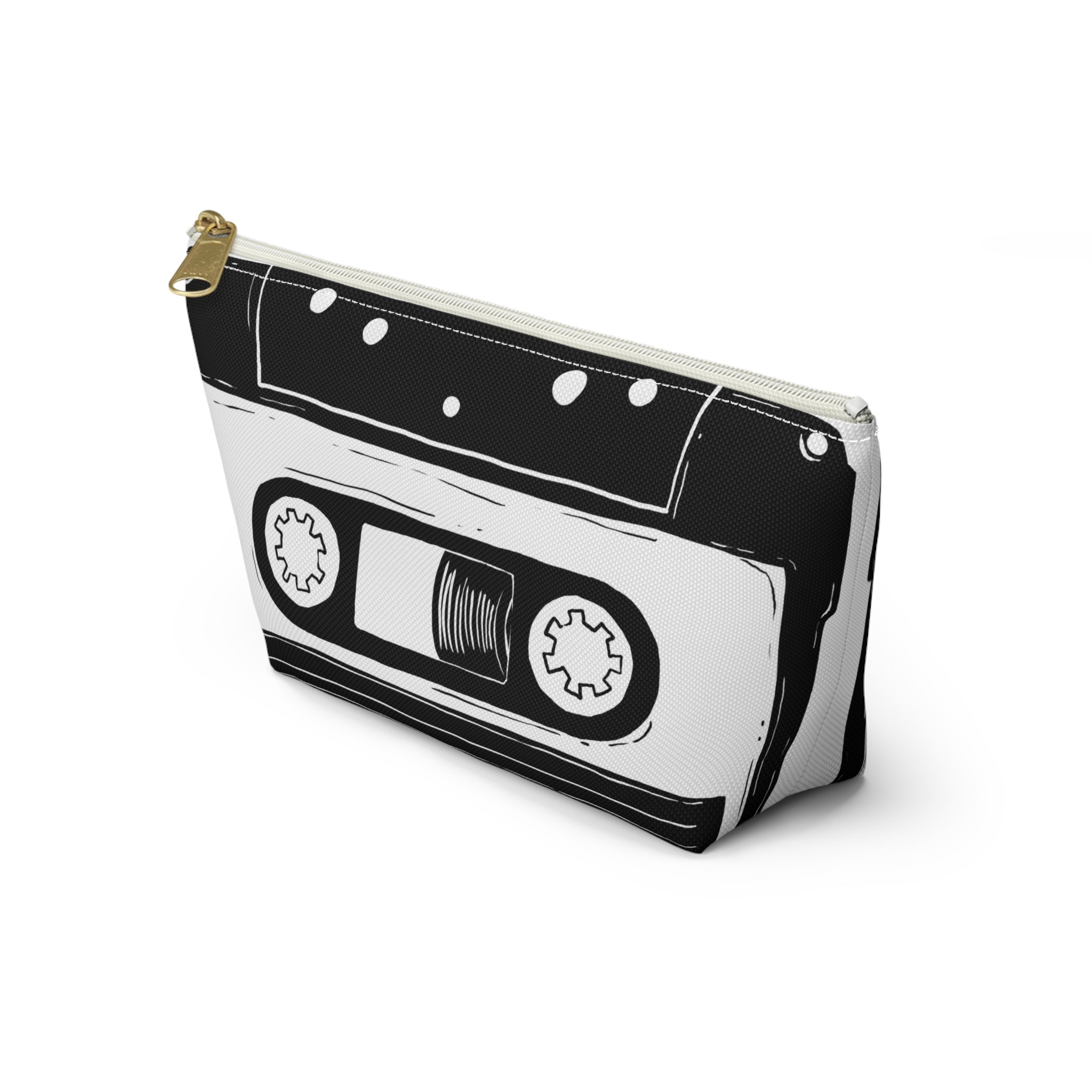 Cassette Tape Accessory Pouch — Blue