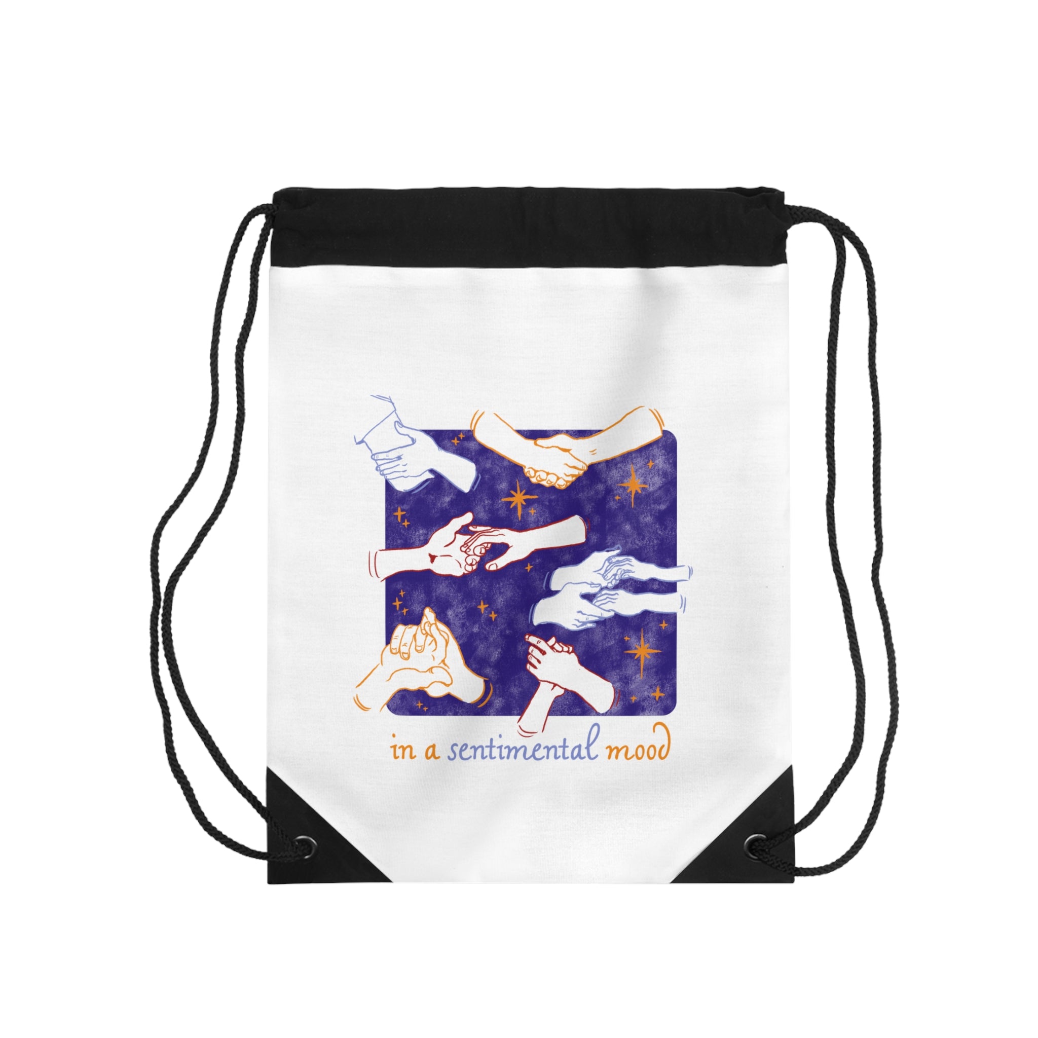 Sentimental Mood Shoe Bag - White