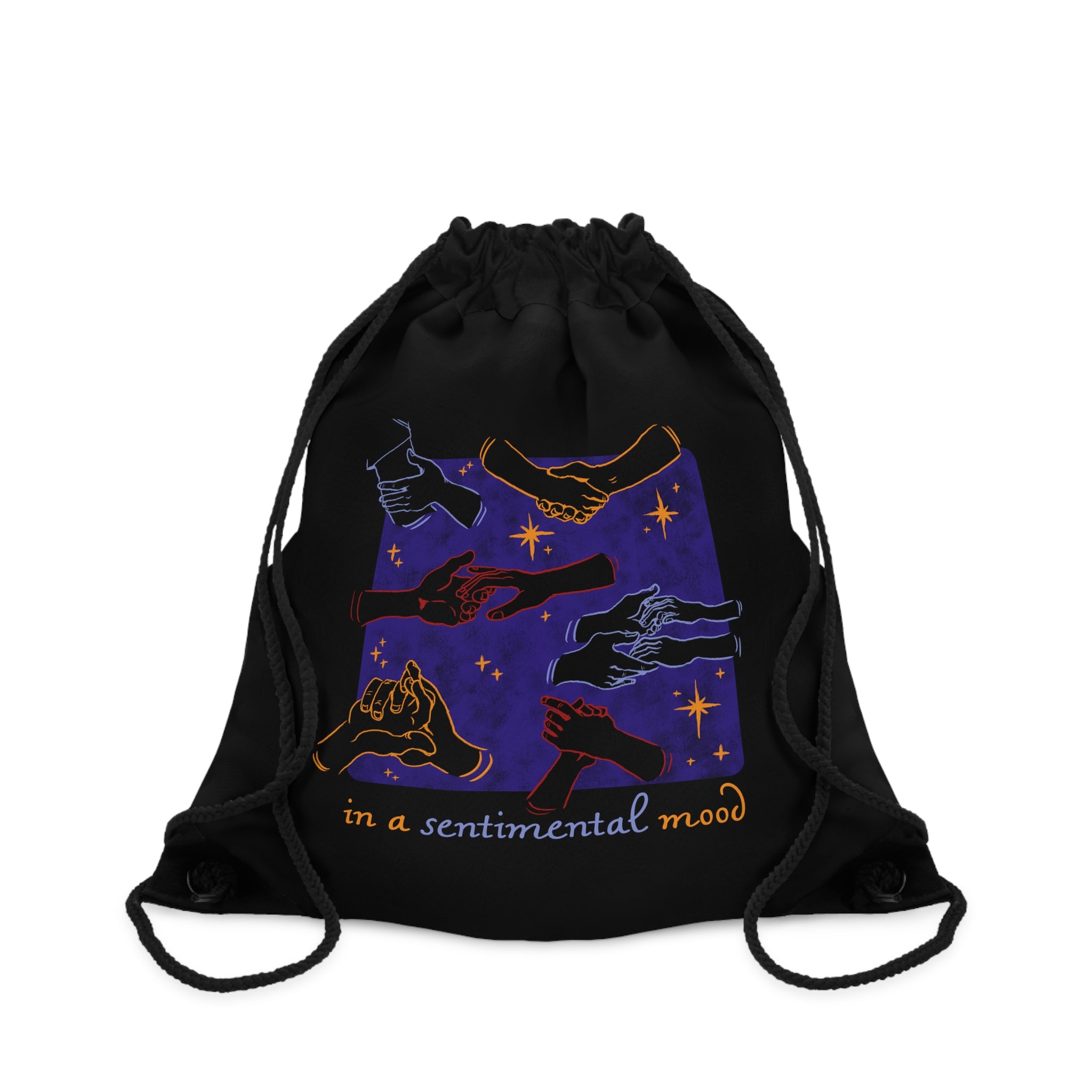 Sentimental Mood Shoe Bag - Black