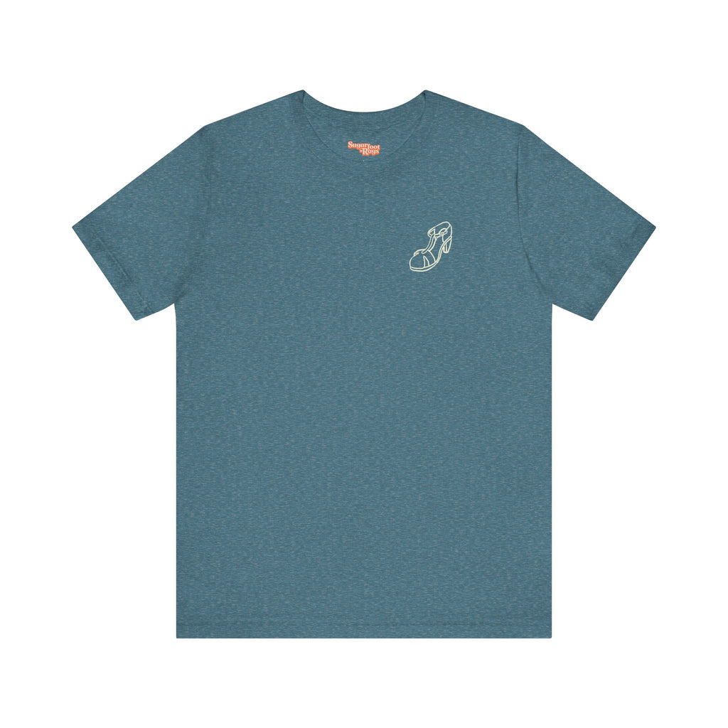 White Dance Heel T-Shirt - Multiple Colors