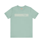 Swing Out Stripes T-Shirt - Dusty Blue