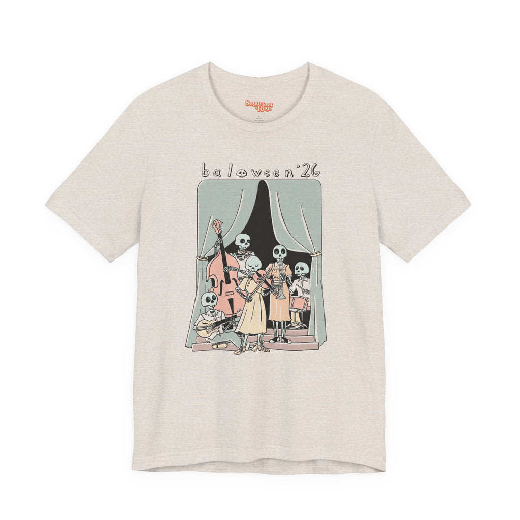 Baloween 2026 Band T-Shirt - Heather Ash