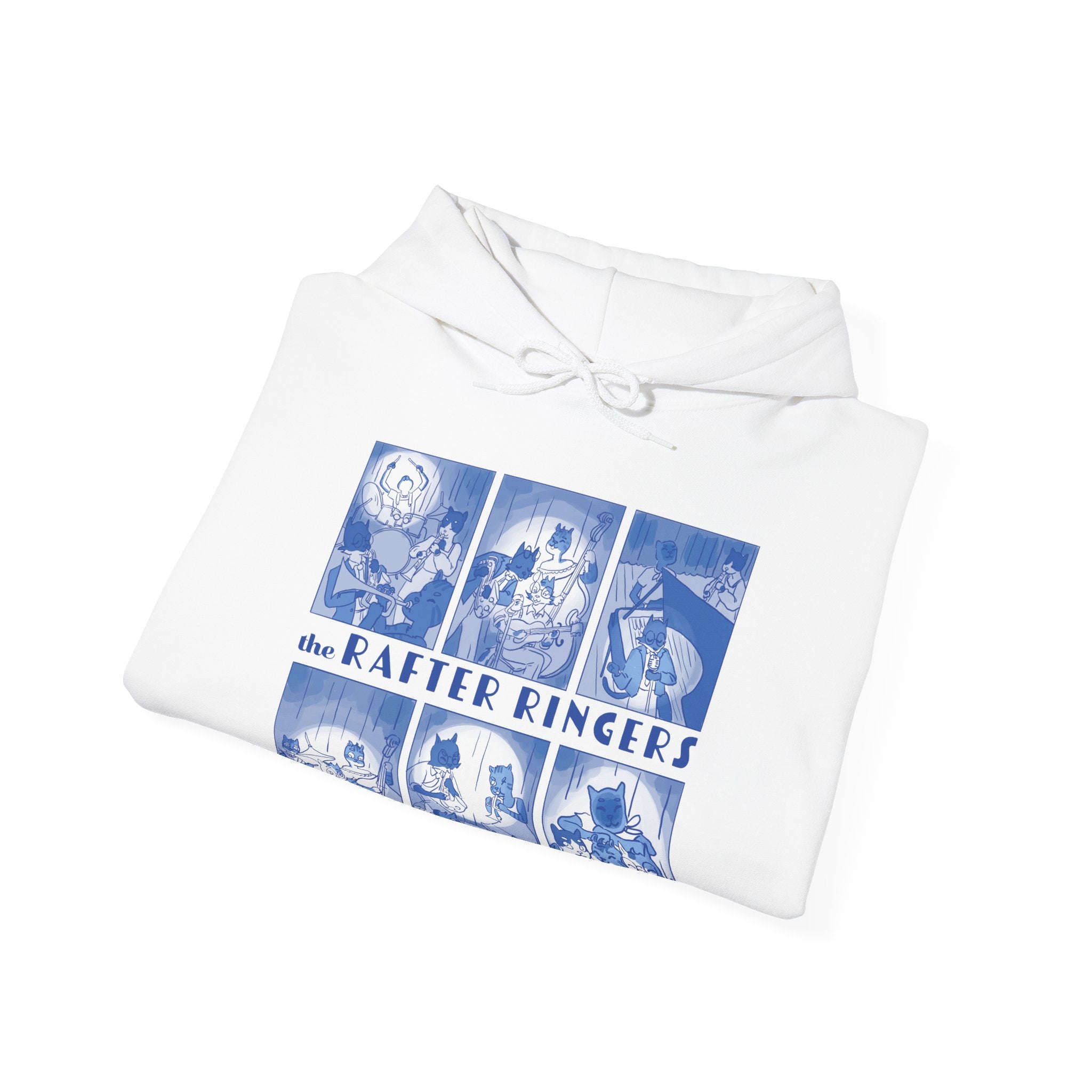 The Rafter Ringers Hoodie - White