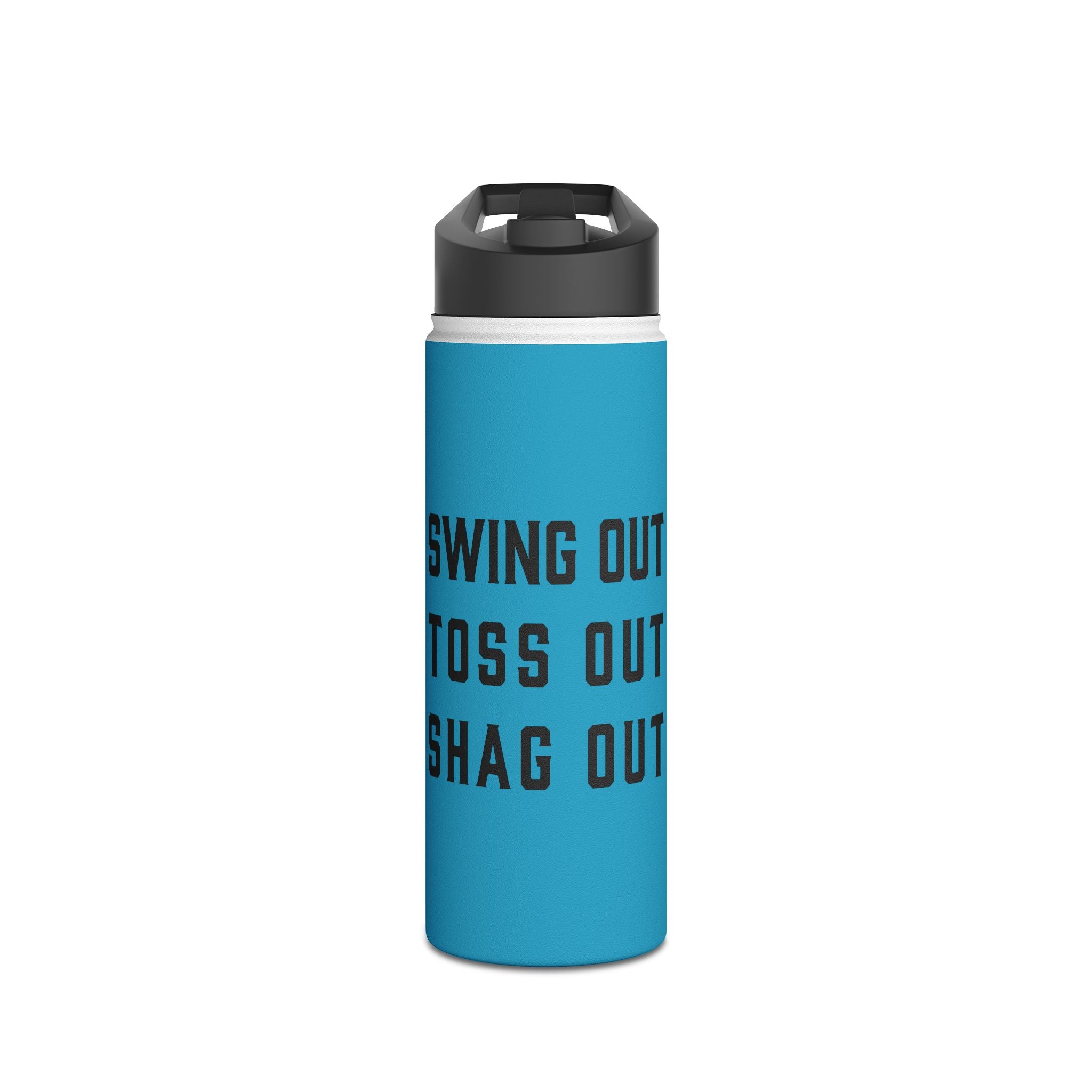 Triple Threat Stainless Steel Water Bottle, Multiple Sizes – Blue