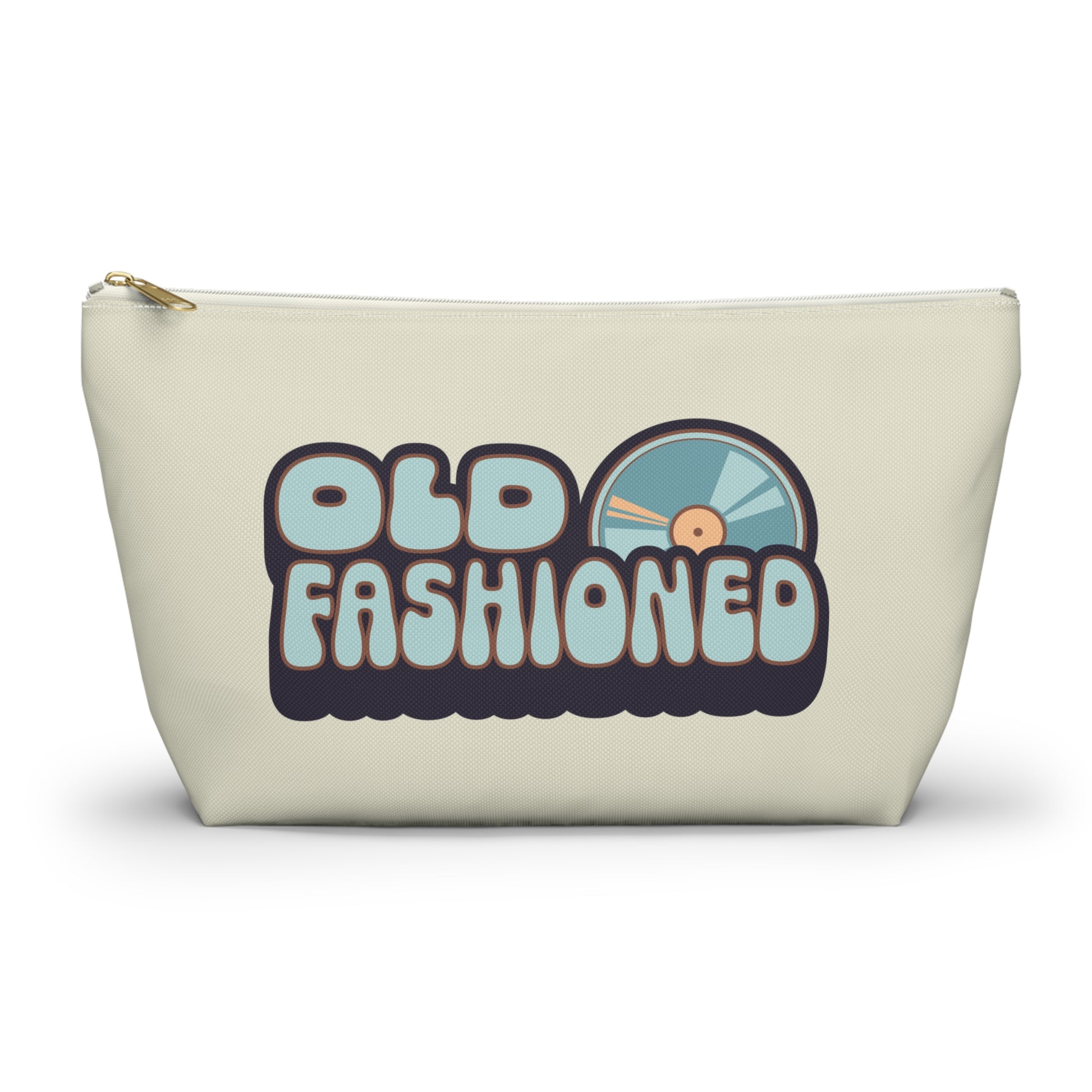 Old Fashioned Accessory Pouch — Blue