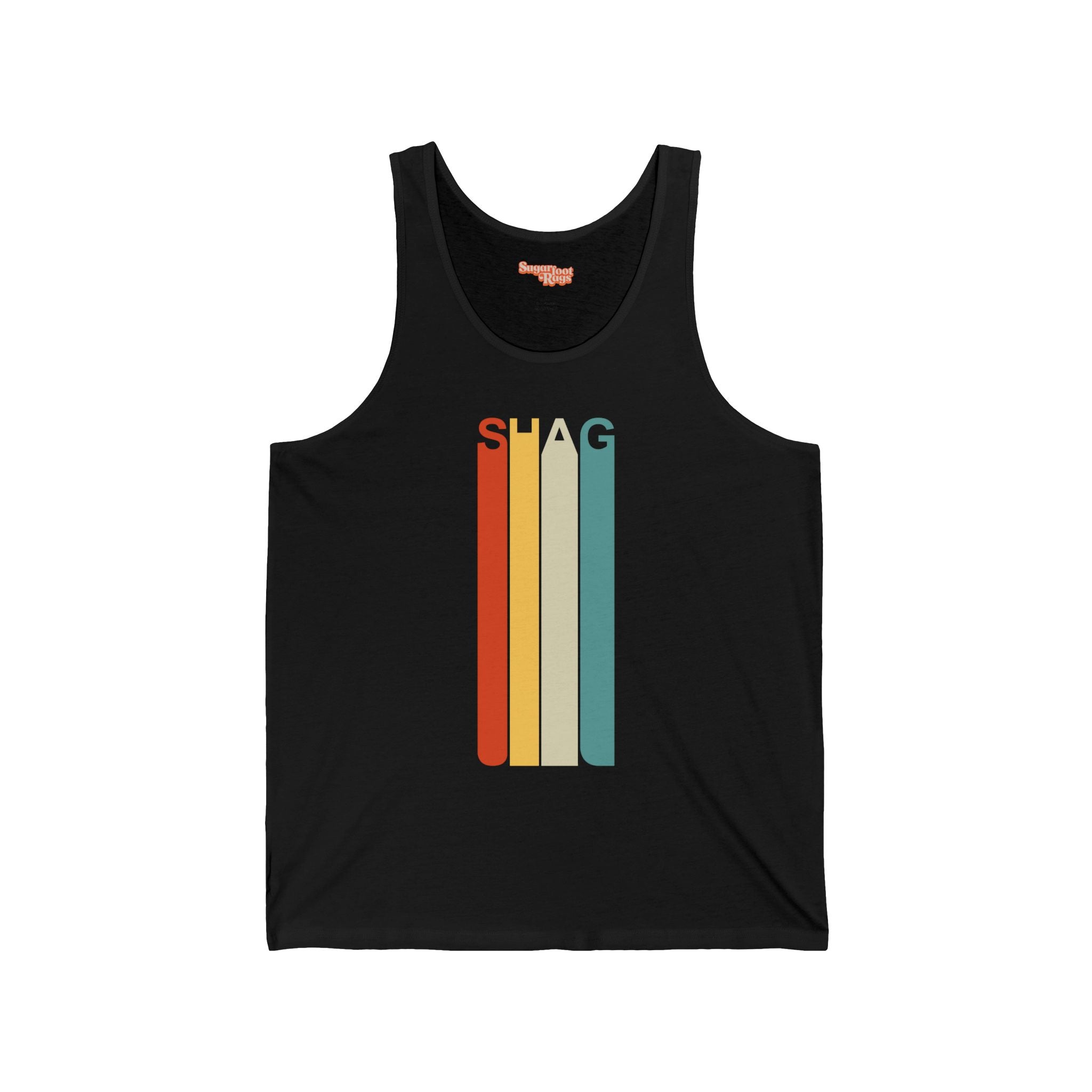Shag Drag Tank Top - Black