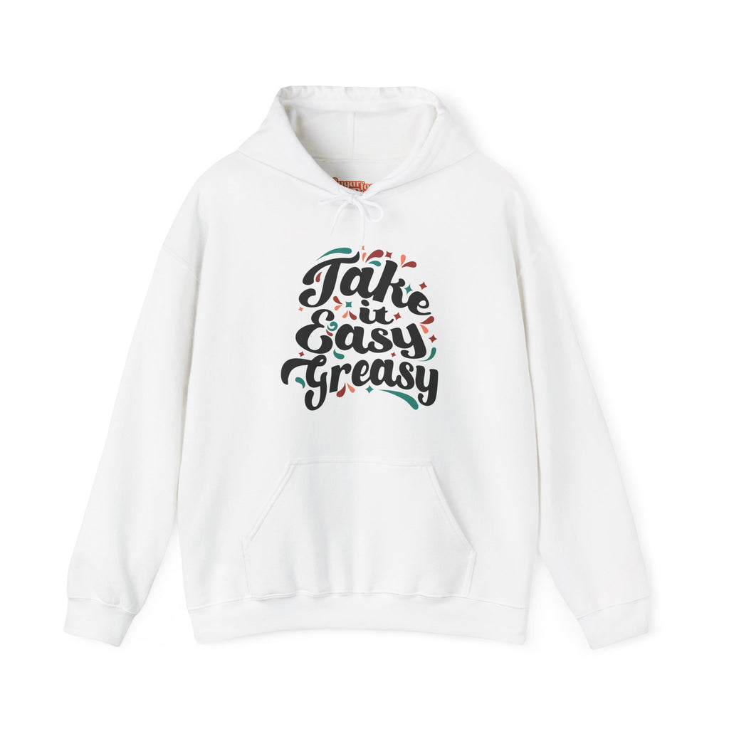 Easy Greasy Hoodie - White