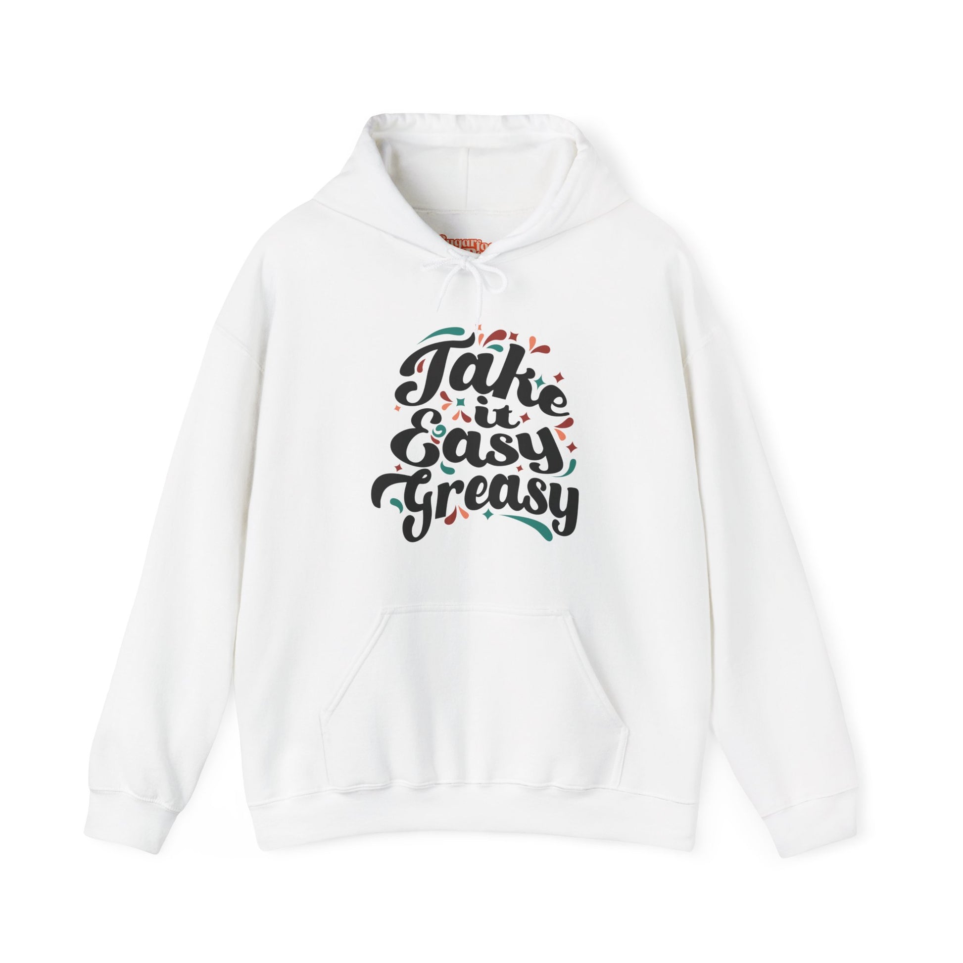 Easy Greasy Hoodie - White