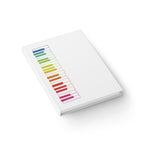 Rainbow Piano Hardback Journal