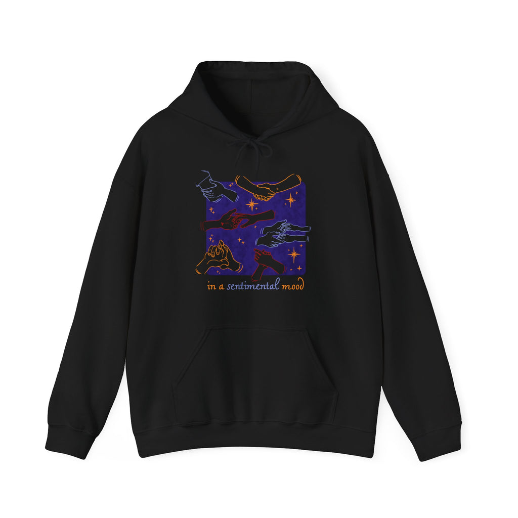 Sentimental Mood Hoodie - Black