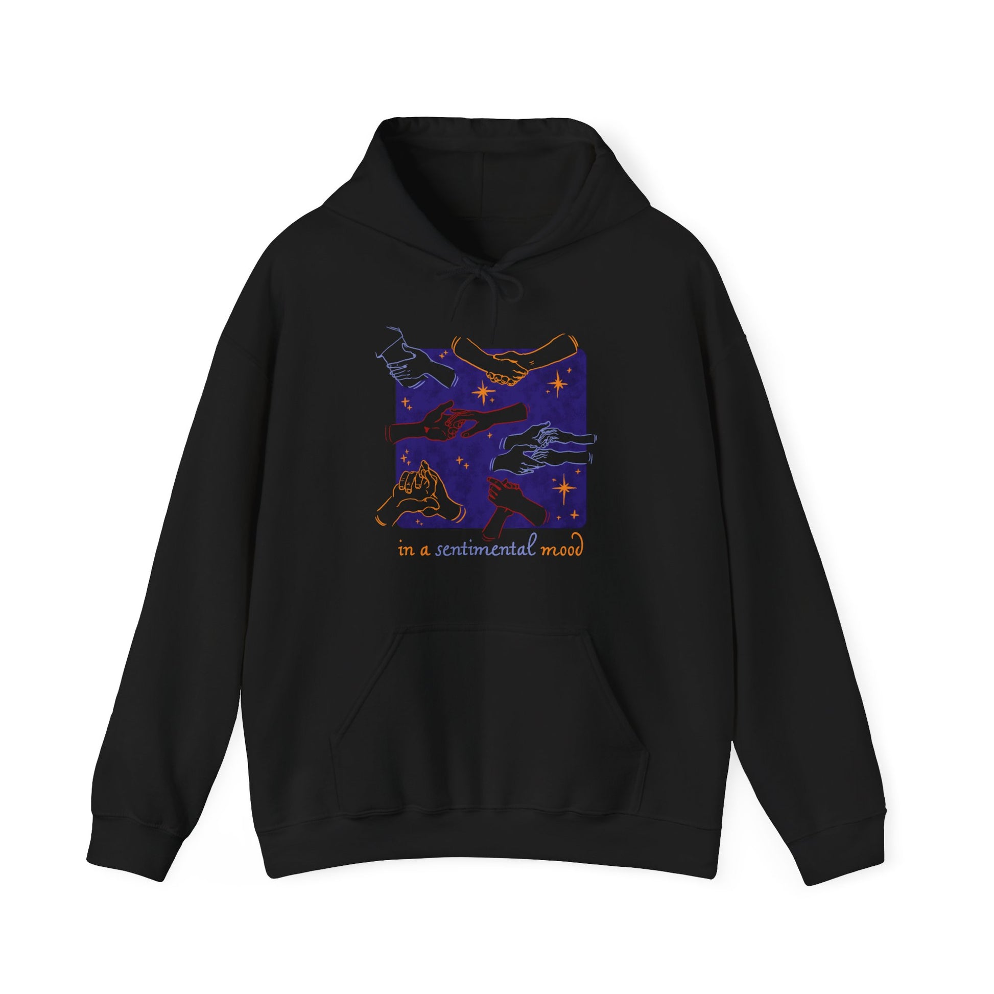 Sentimental Mood Hoodie - Black