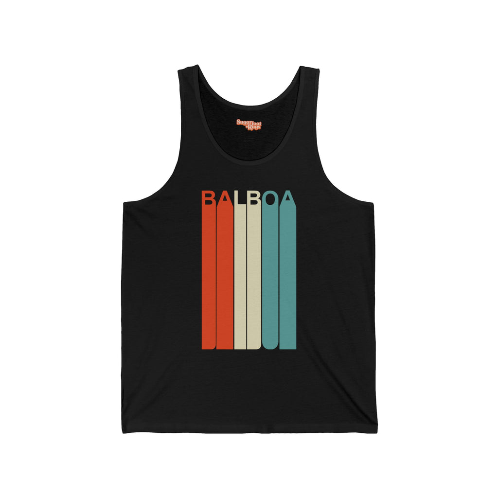 Balboa Drag Tank Top - Black