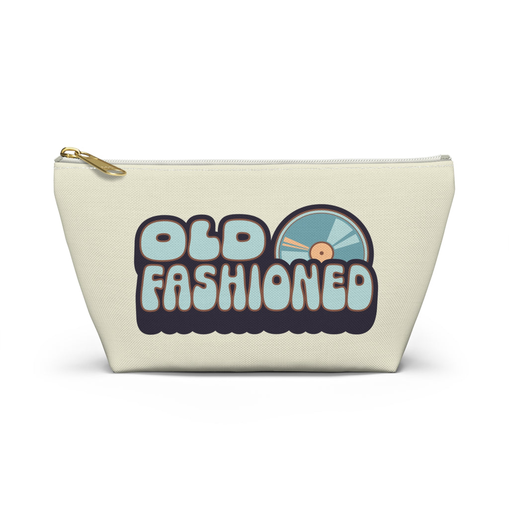 Old Fashioned Accessory Pouch — Blue