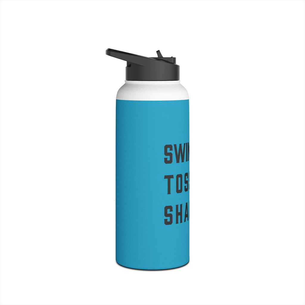 Triple Threat Stainless Steel Water Bottle, Multiple Sizes – Blue