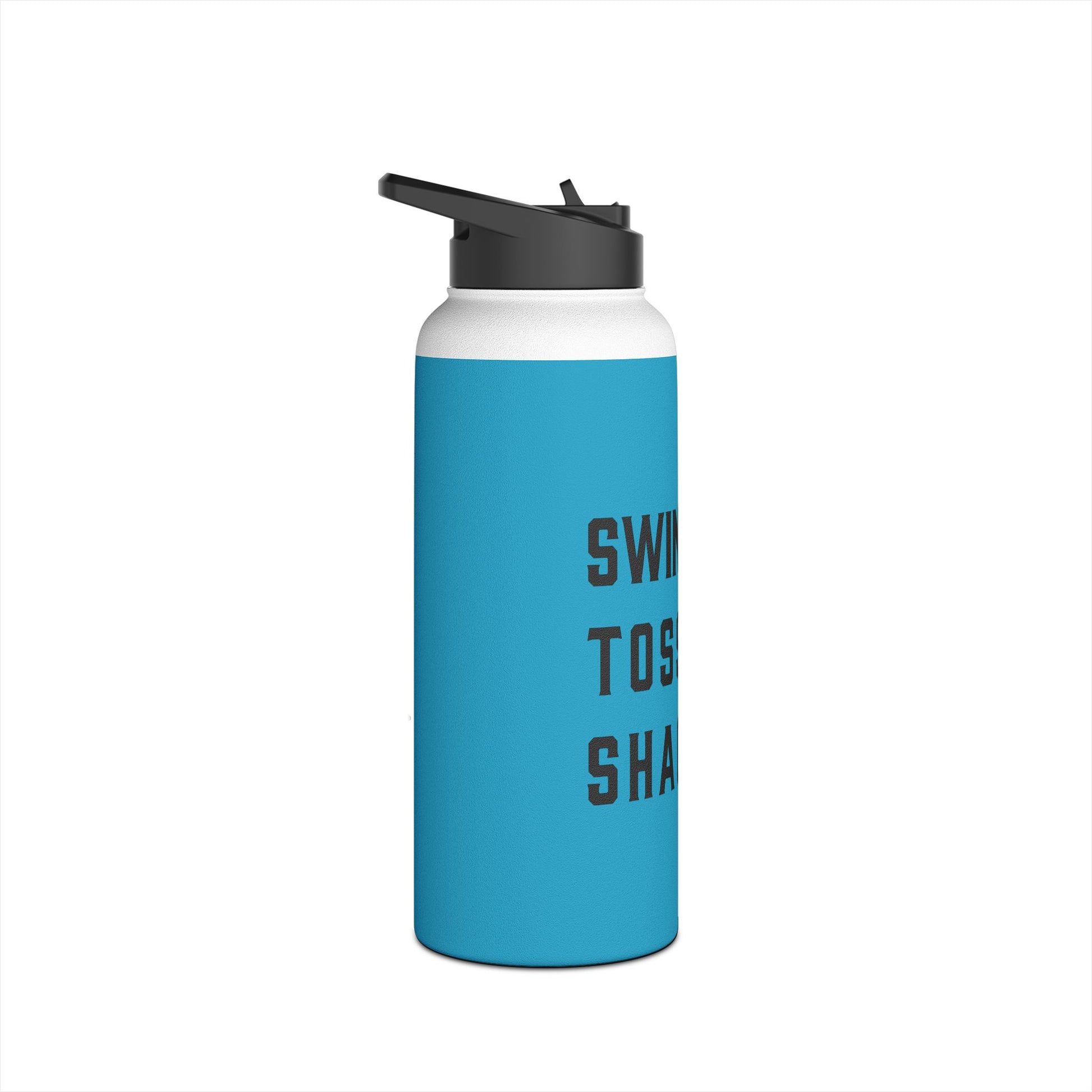 Triple Threat Stainless Steel Water Bottle, Multiple Sizes – Blue