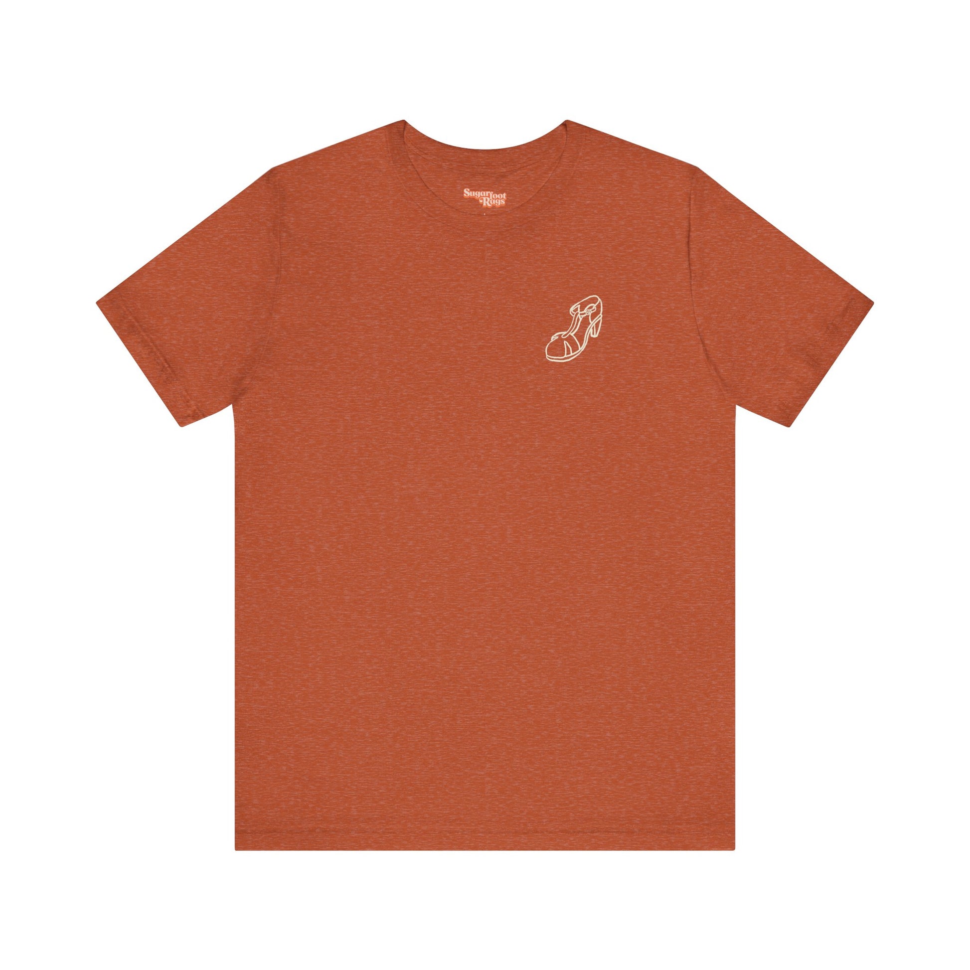 White Dance Heel T-Shirt - Multiple Colors