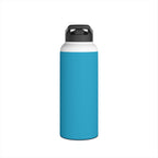 Triple Threat Stainless Steel Water Bottle, Multiple Sizes – Blue