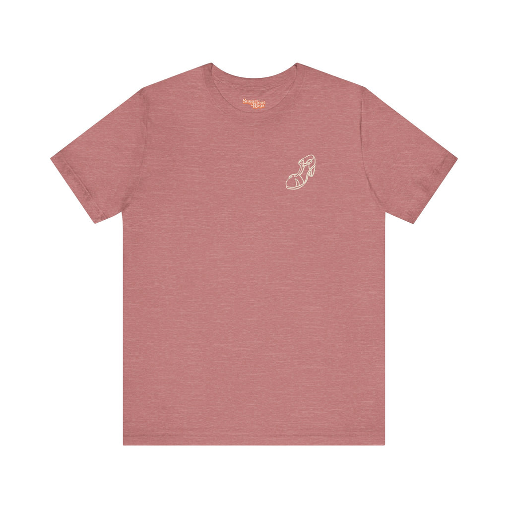 White Dance Heel T-Shirt - Multiple Colors