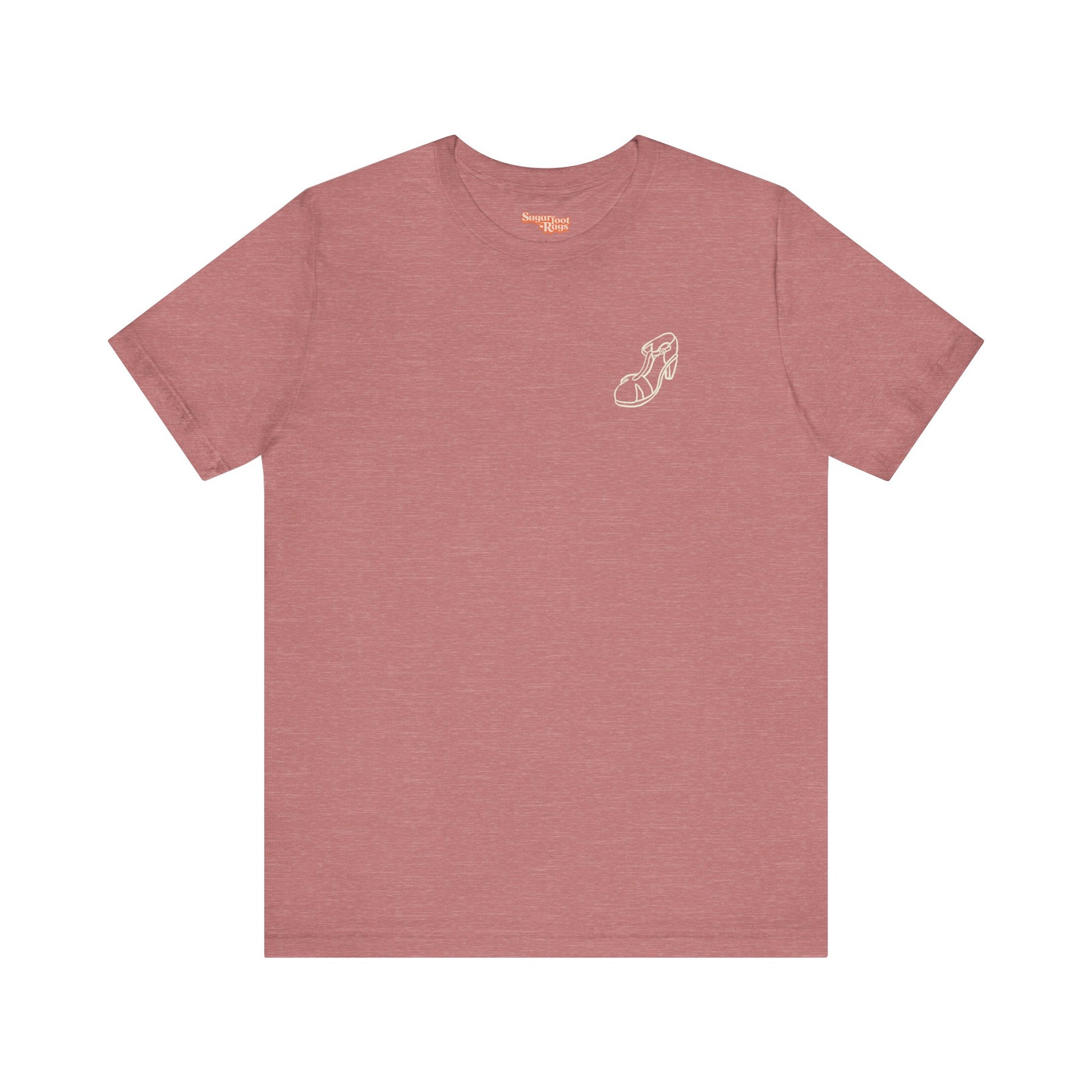 White Dance Heel T-Shirt - Multiple Colors