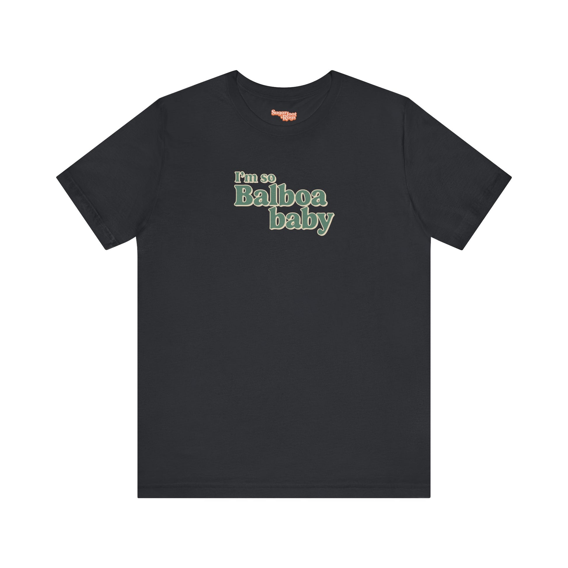 I'm So Balboa Baby T-Shirt - Black