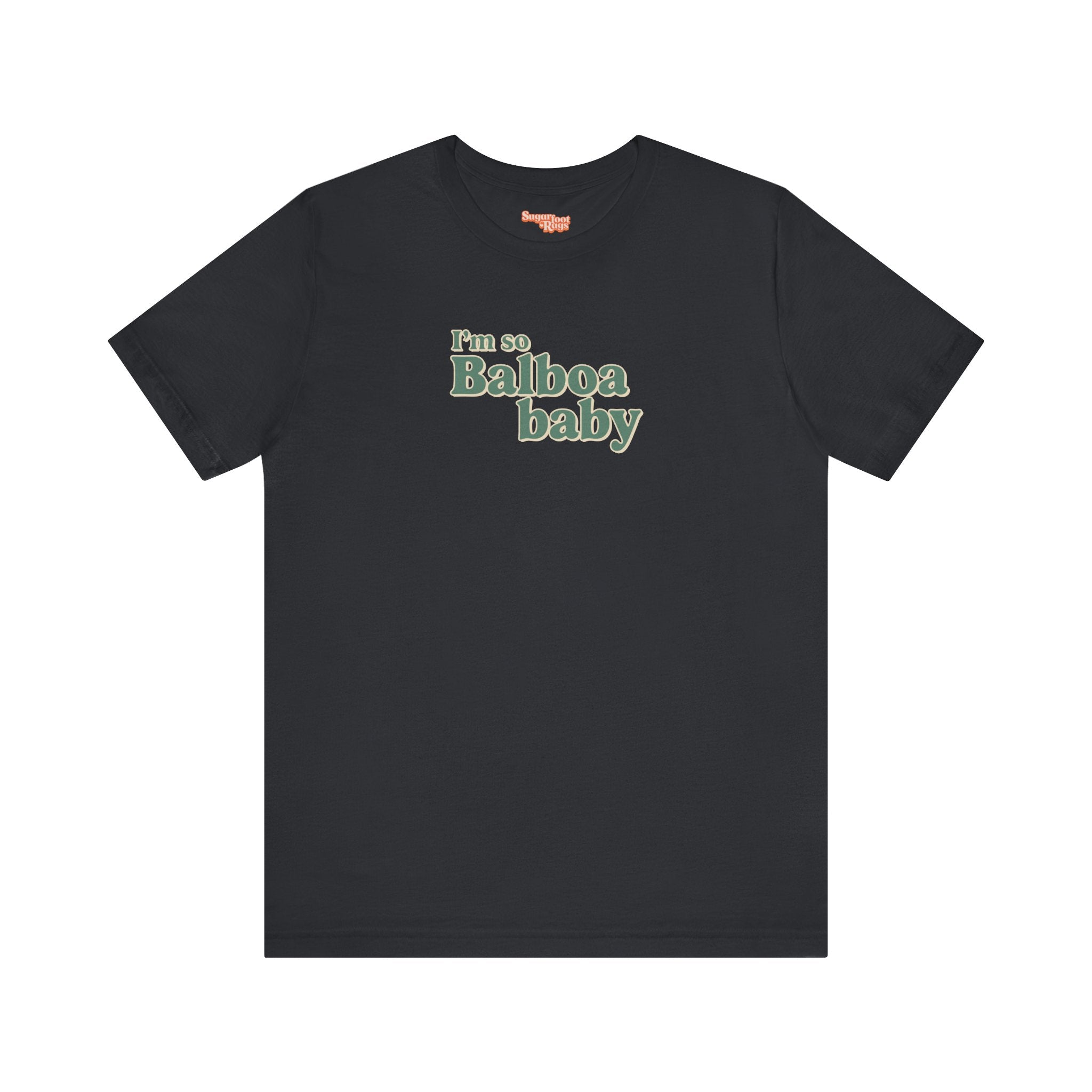 I'm So Balboa Baby T-Shirt - Black