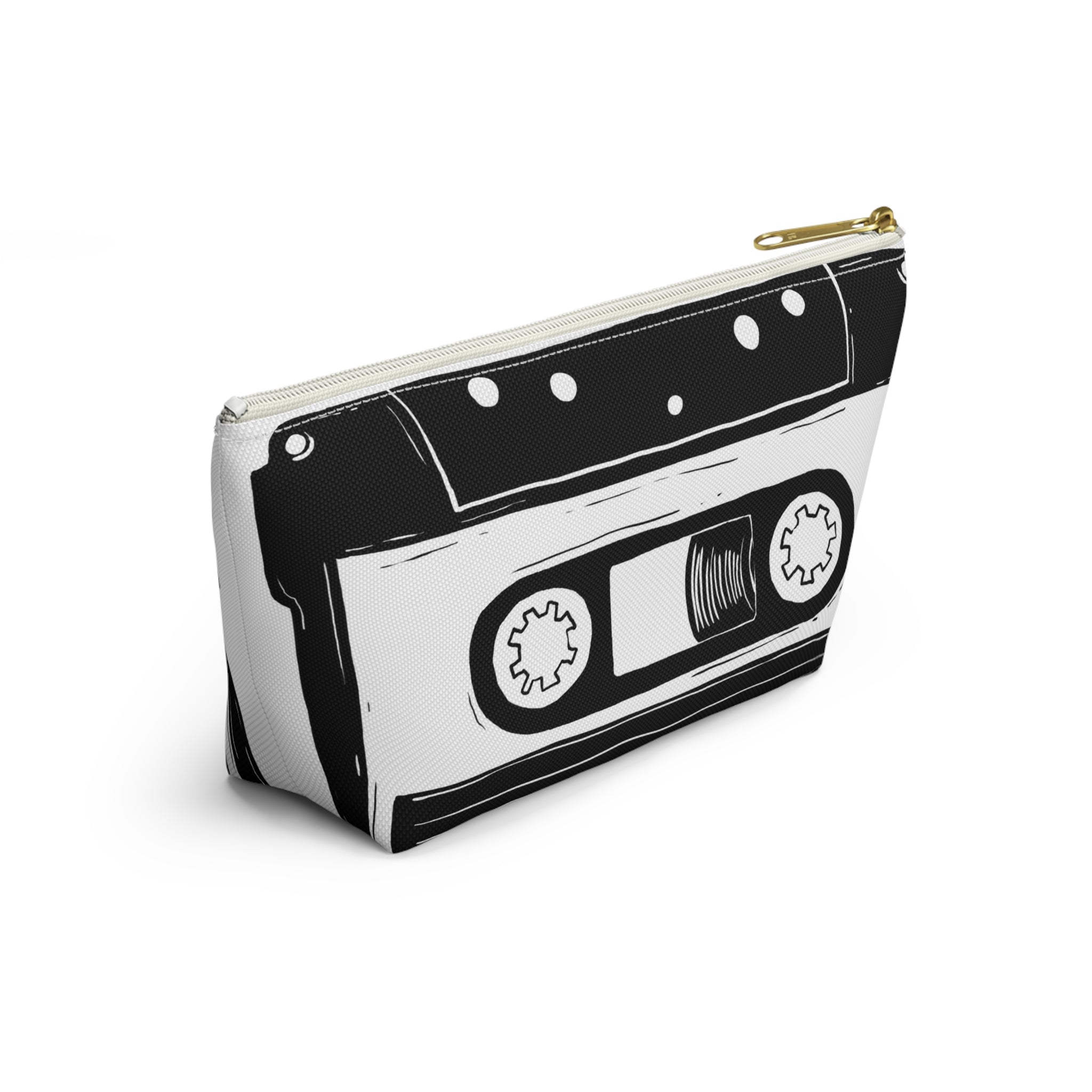 Cassette Tape Accessory Pouch — Blue