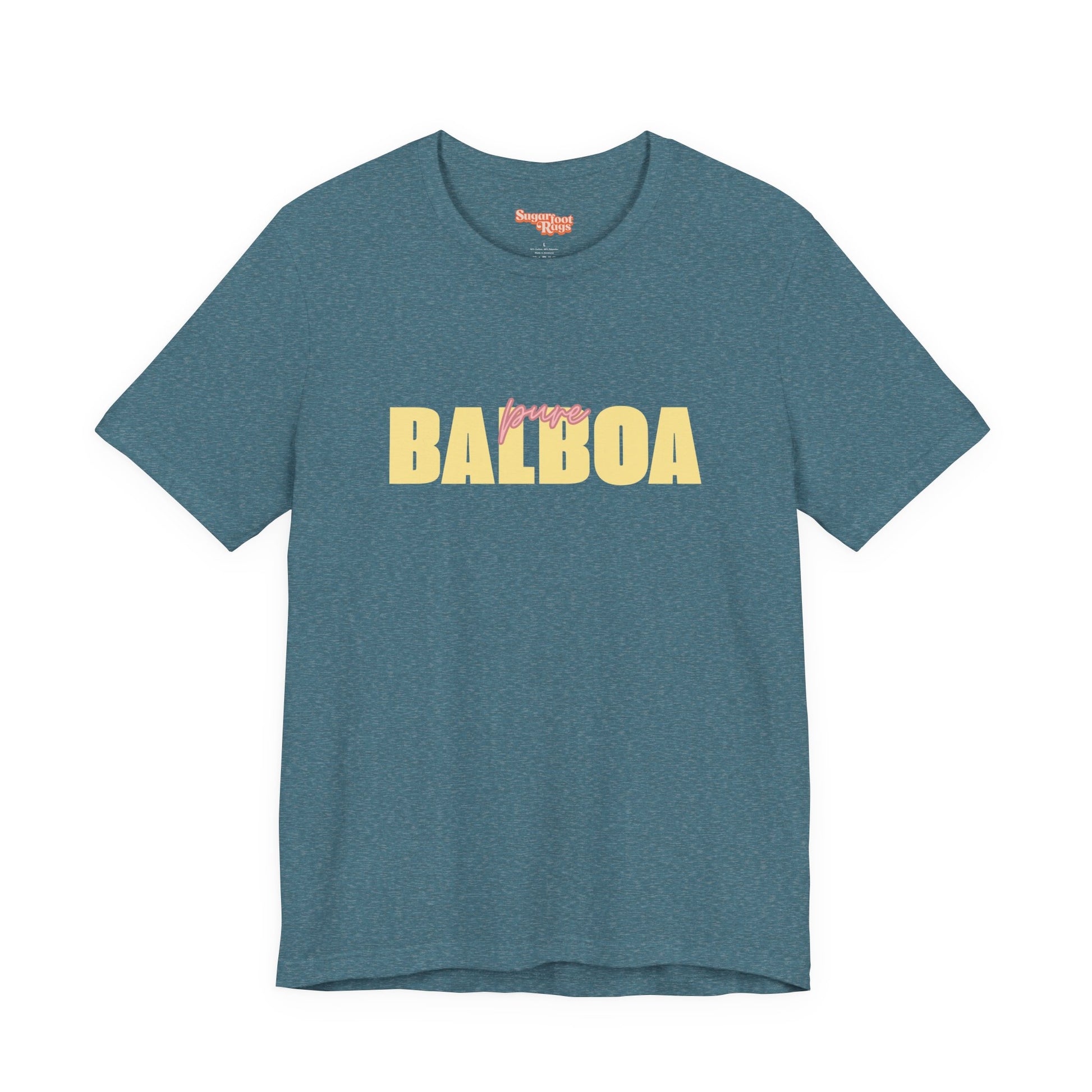 Pure Balboa T-Shirt - Heather Deep Teal