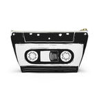 Cassette Tape Accessory Pouch — Blue
