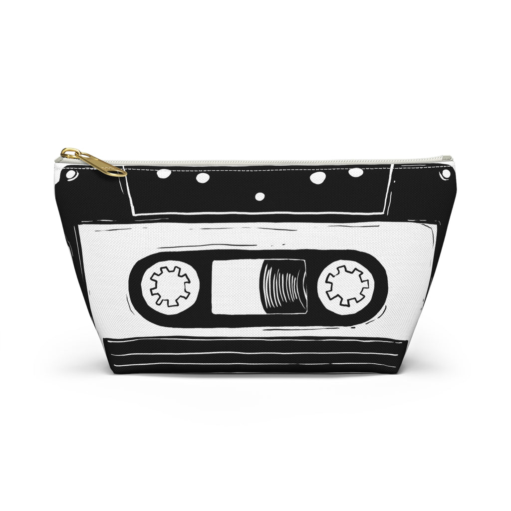 Cassette Tape Accessory Pouch — Blue