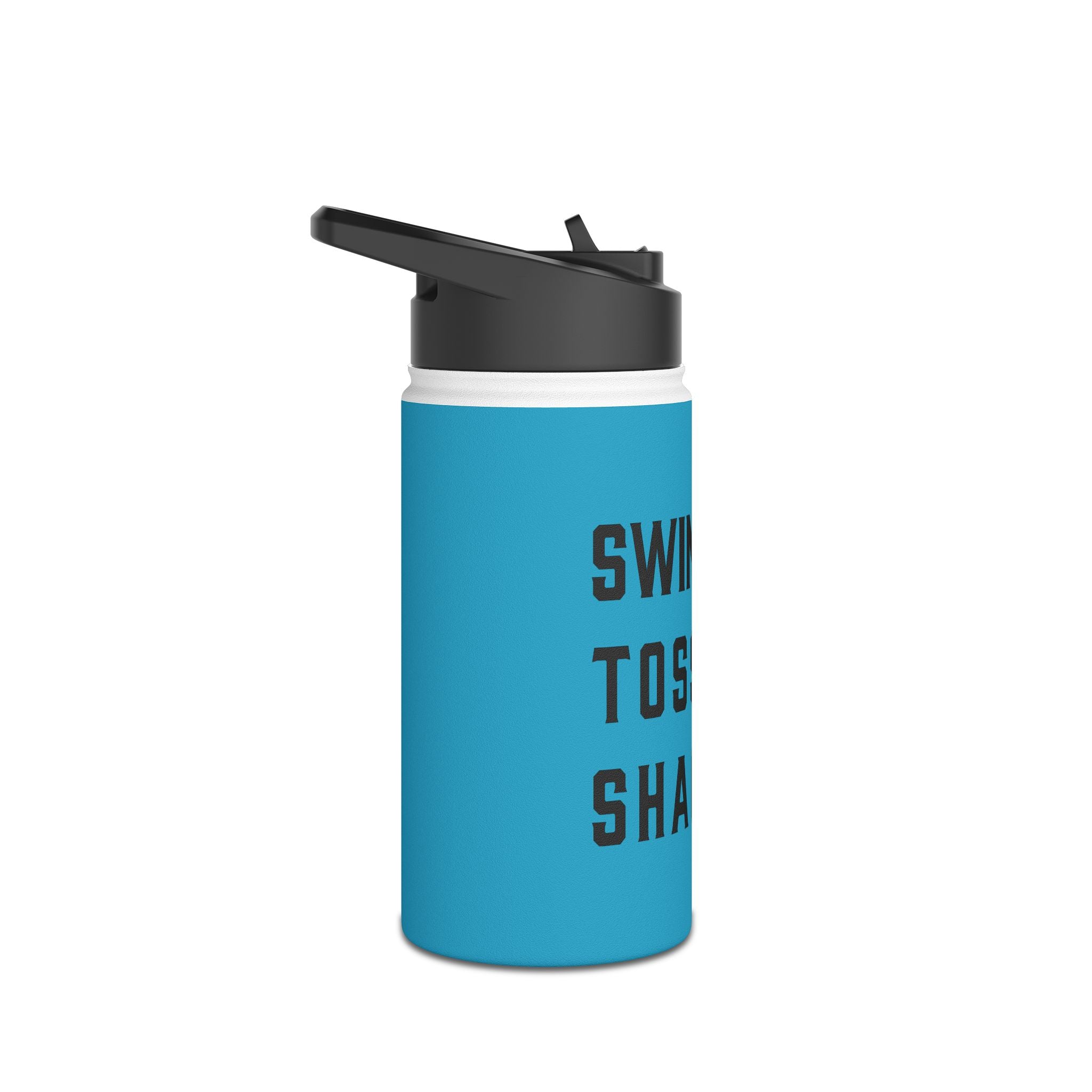 Triple Threat Stainless Steel Water Bottle, Multiple Sizes – Blue