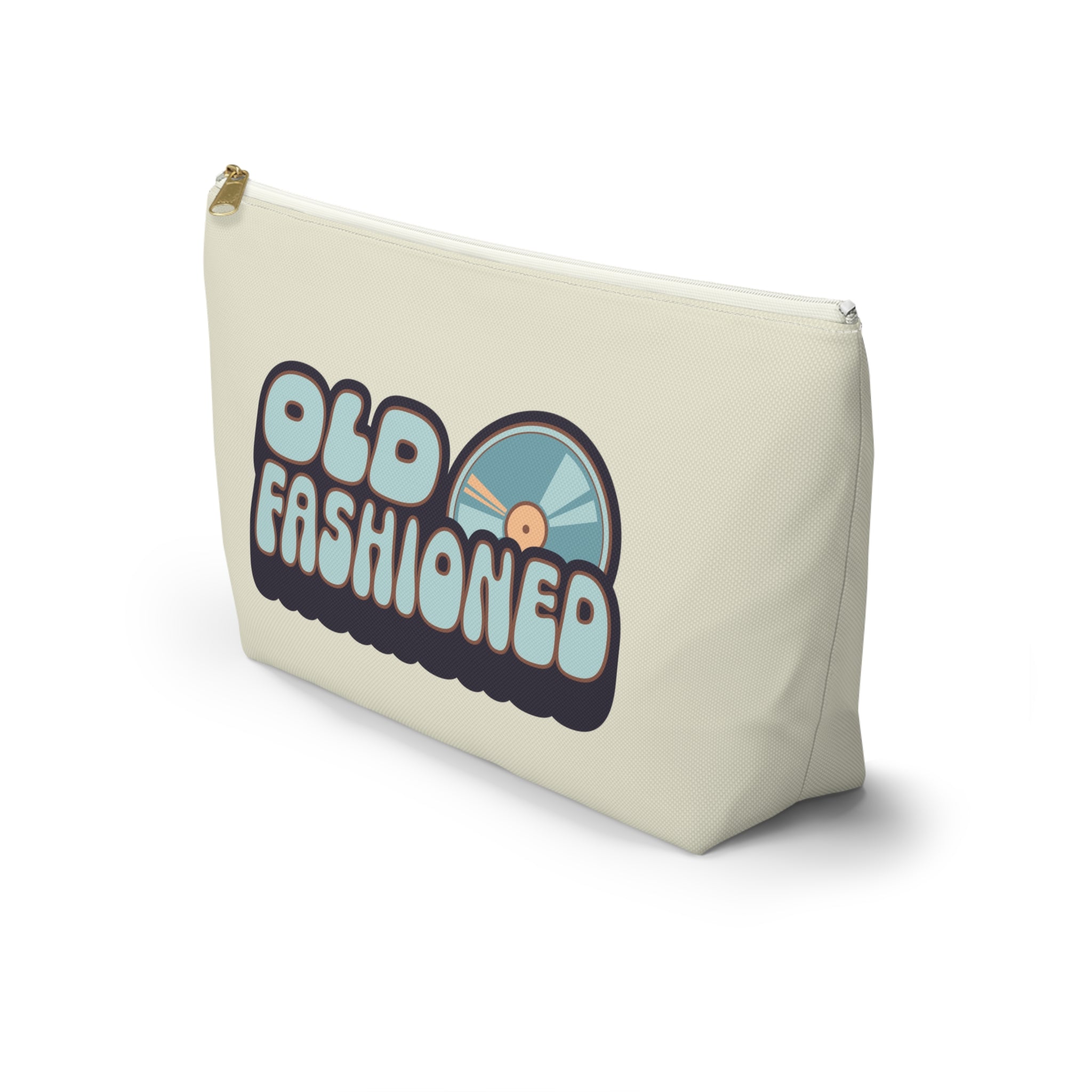 Old Fashioned Accessory Pouch — Blue