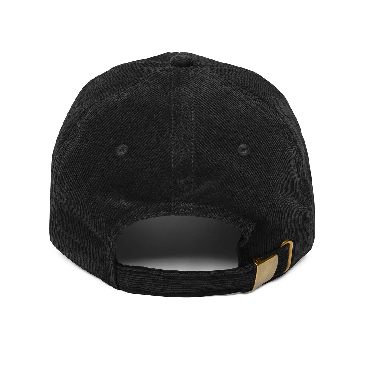Baloween Bal Pals Embroidered Vintage Corduroy Cap - Black