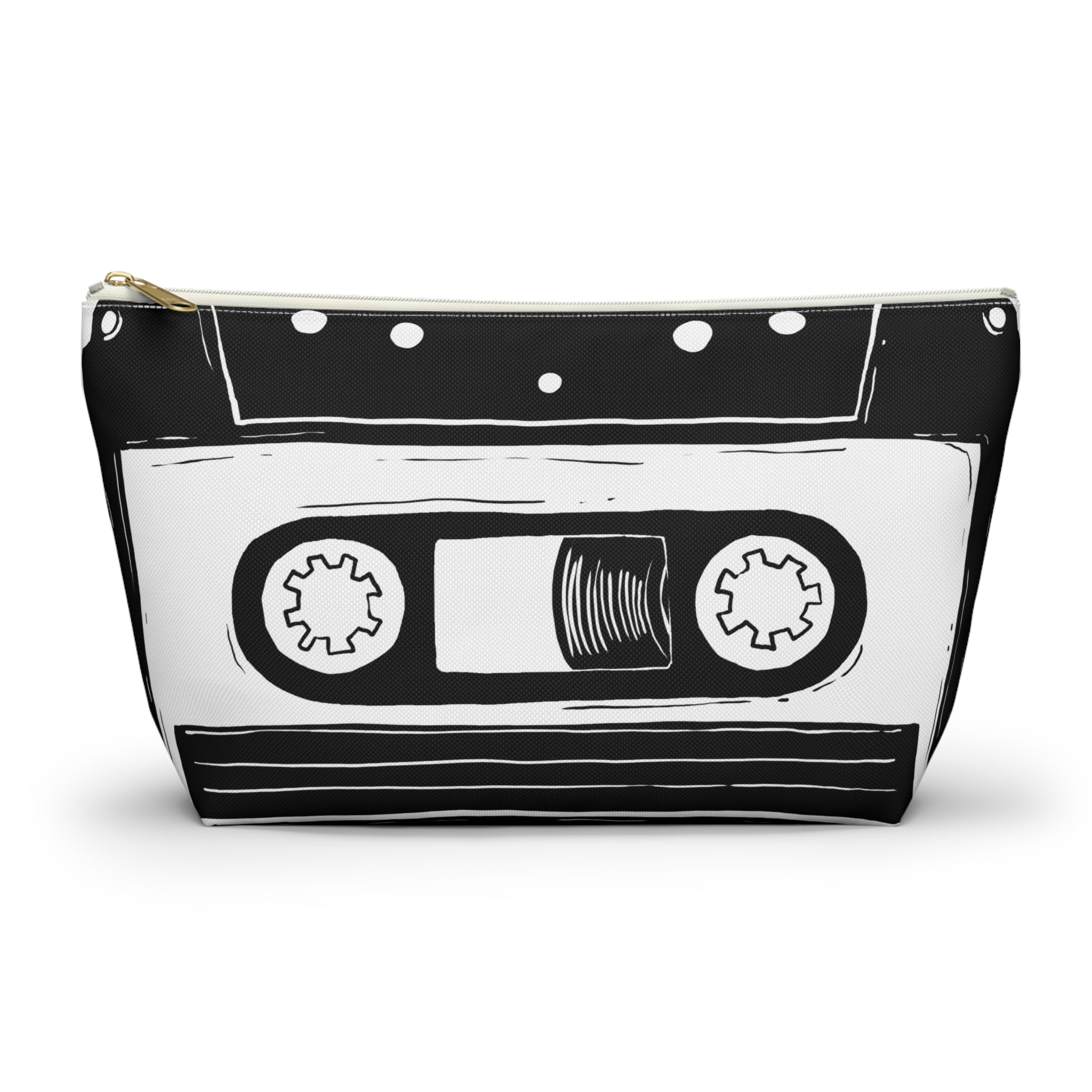 Cassette Tape Accessory Pouch — Blue