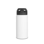 Bal Pals Stainless Steel Water Bottle, Multiple Sizes – White