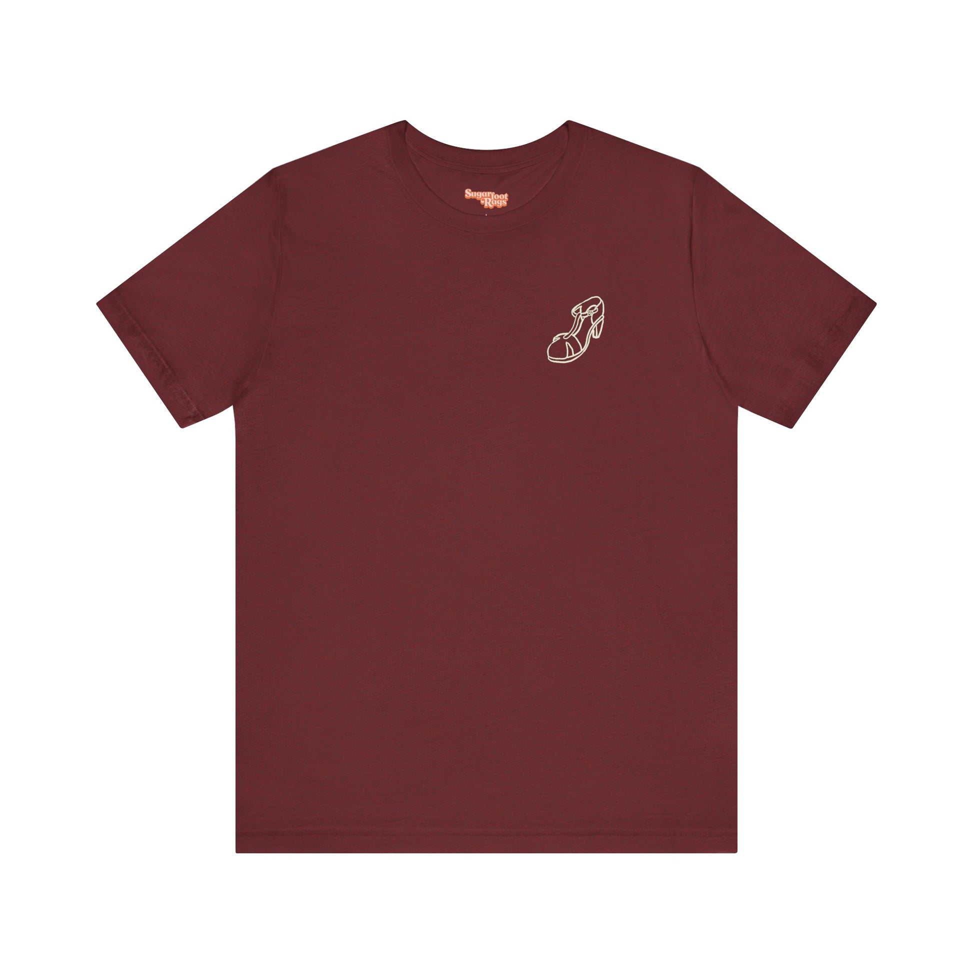 White Dance Heel T-Shirt - Multiple Colors