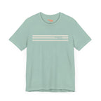 Swing Out Stripes T-Shirt - Dusty Blue