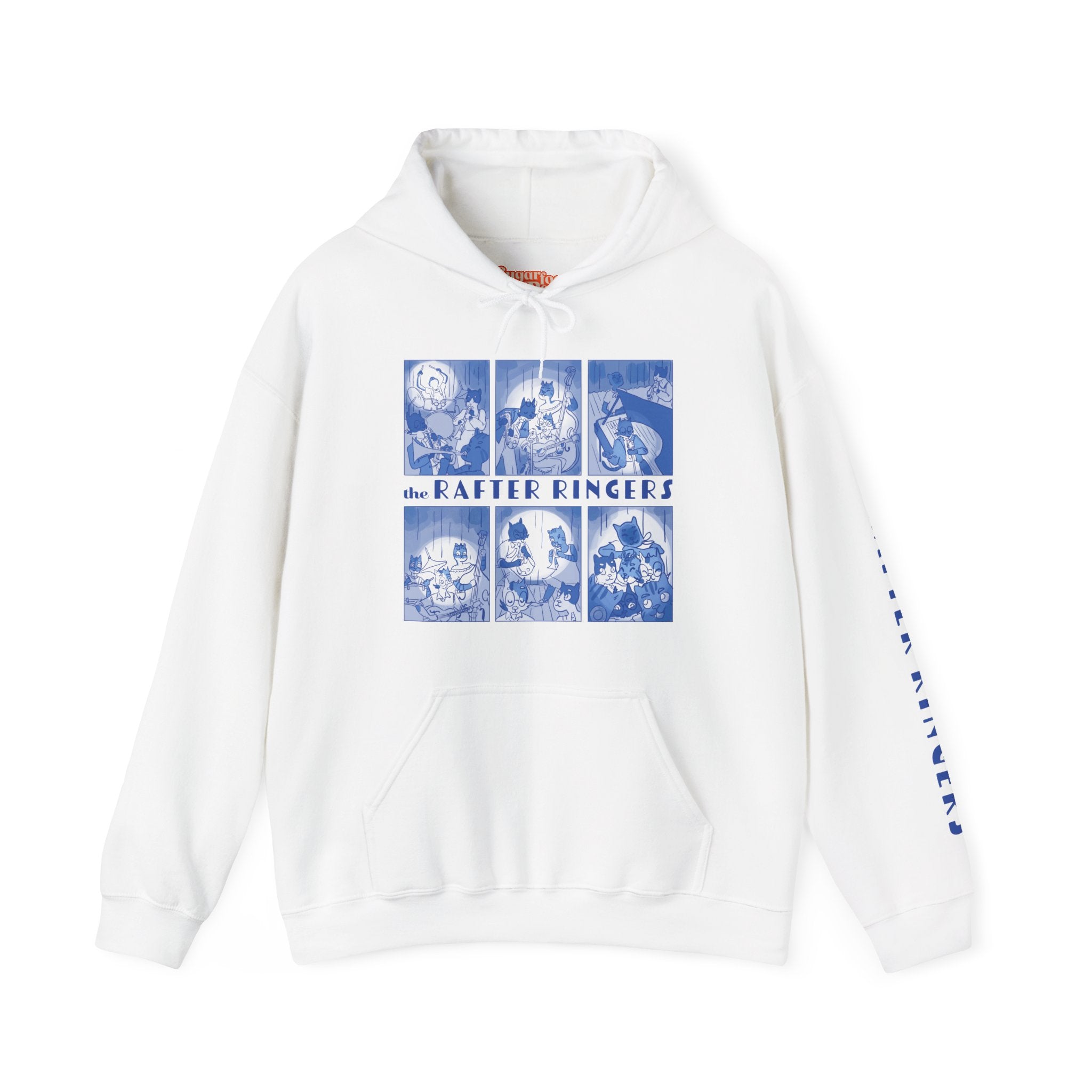 The Rafter Ringers Hoodie - White