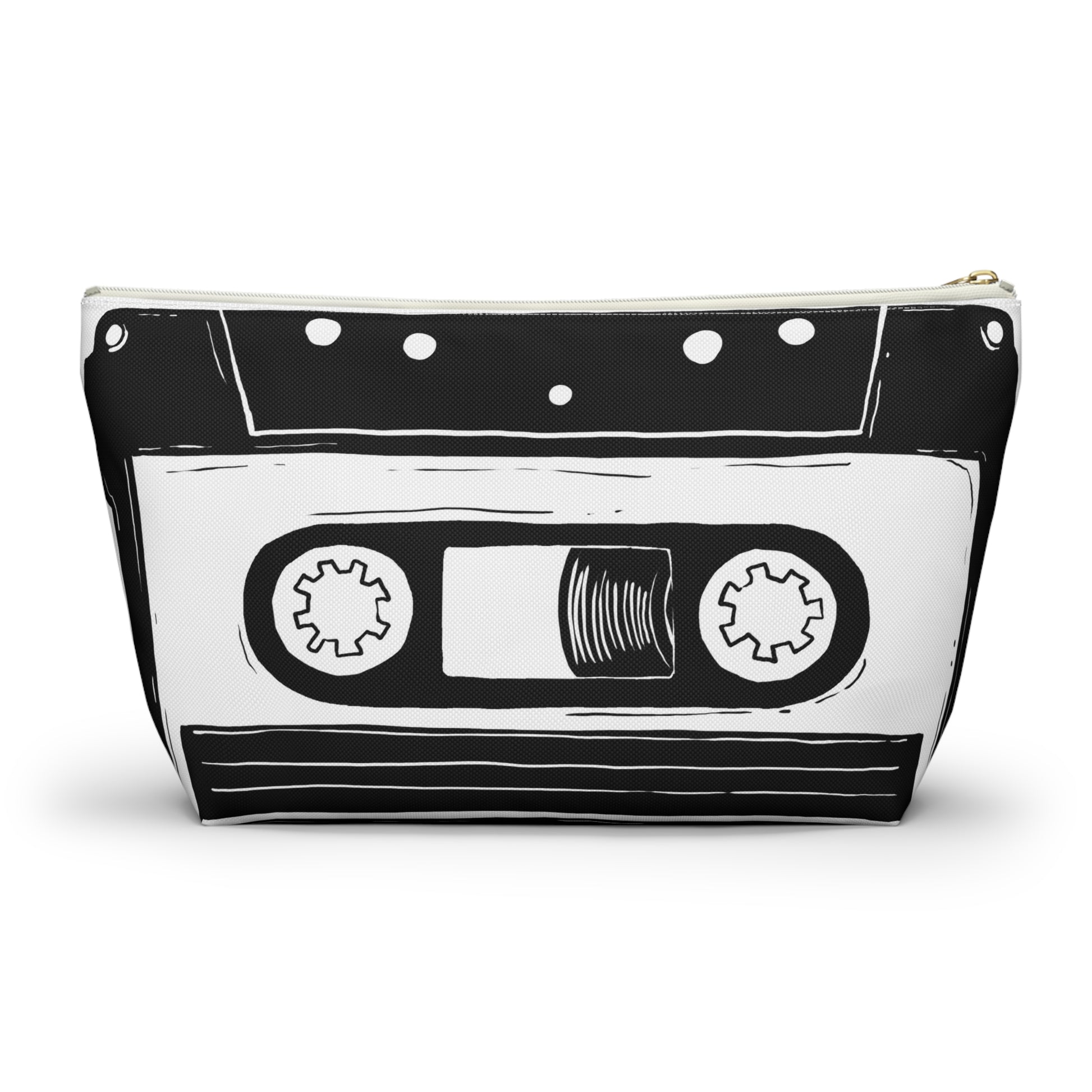 Cassette Tape Accessory Pouch — Blue
