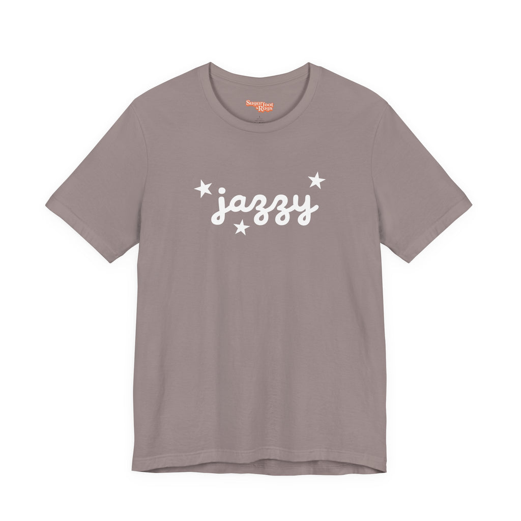 Jazzy Stars T-Shirt - Pebble Mauve