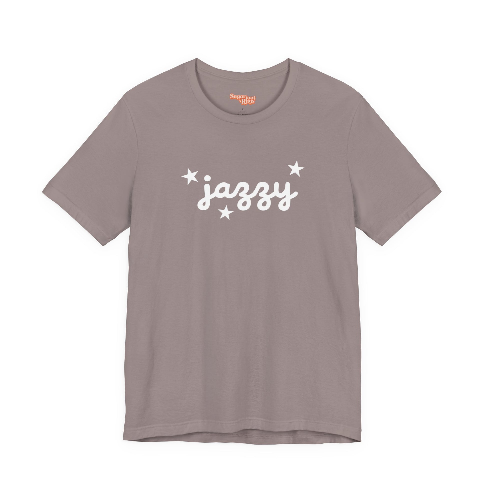 Jazzy Stars T-Shirt - Pebble Mauve