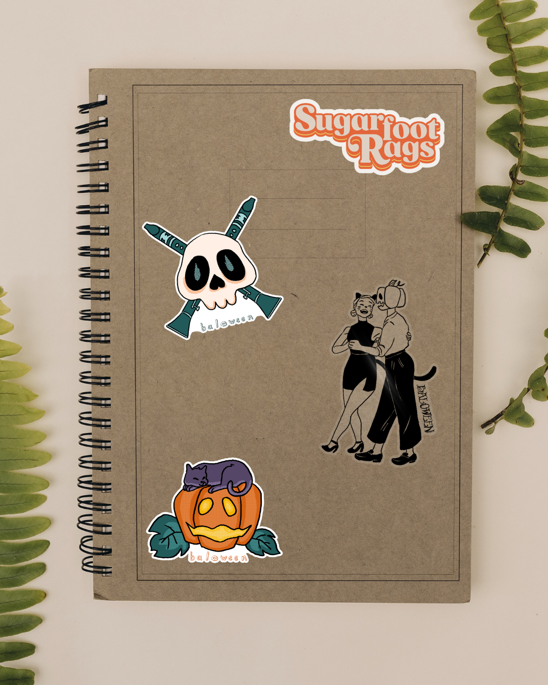 Baloween Stickers Preorder (shipping mid September)